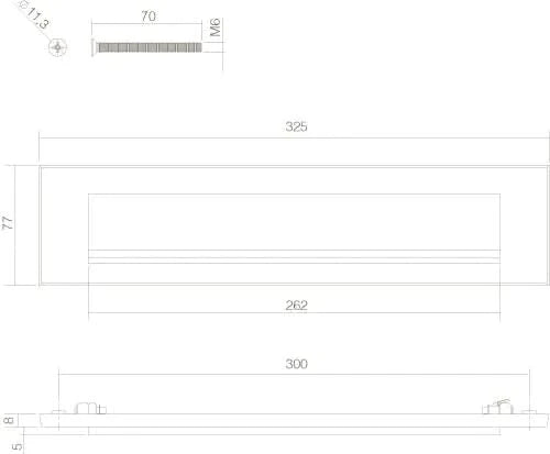 Intersteel Brievenbus met klepregenrand messing gelakt 1