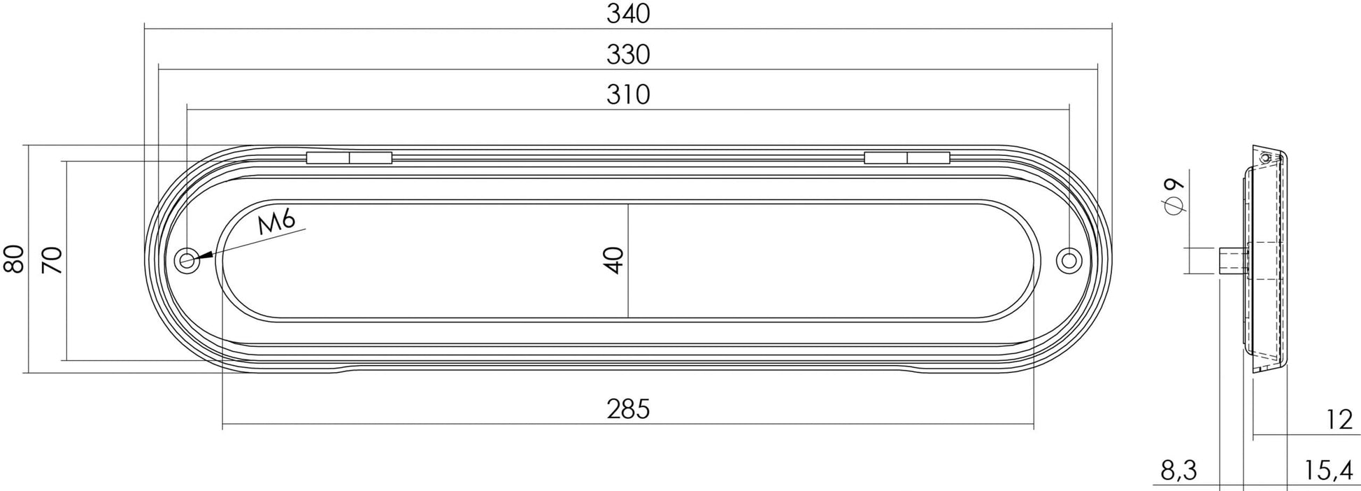 Intersteel Brievenbus ovaal verdekt naar buitendraaiend rvs geborsteld 1 scaled