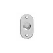 Intersteel Deurbel ovaal chroom mat