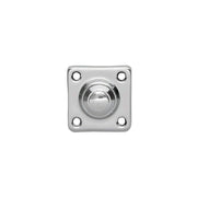 Intersteel Deurbel vierkant klein chroom