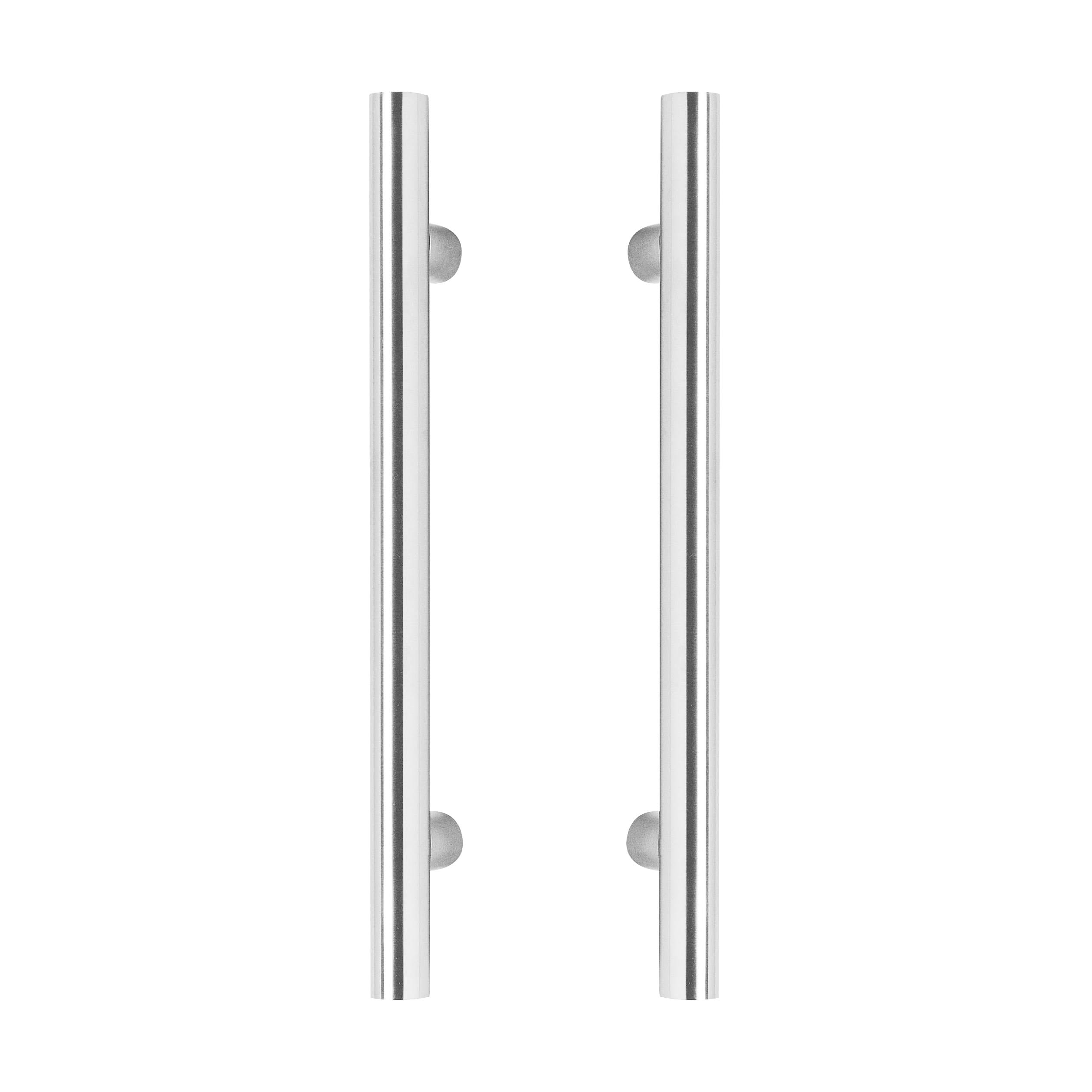 Intersteel Deurgrepen per paar T vorm 500x80x30 HoH 300 rvs