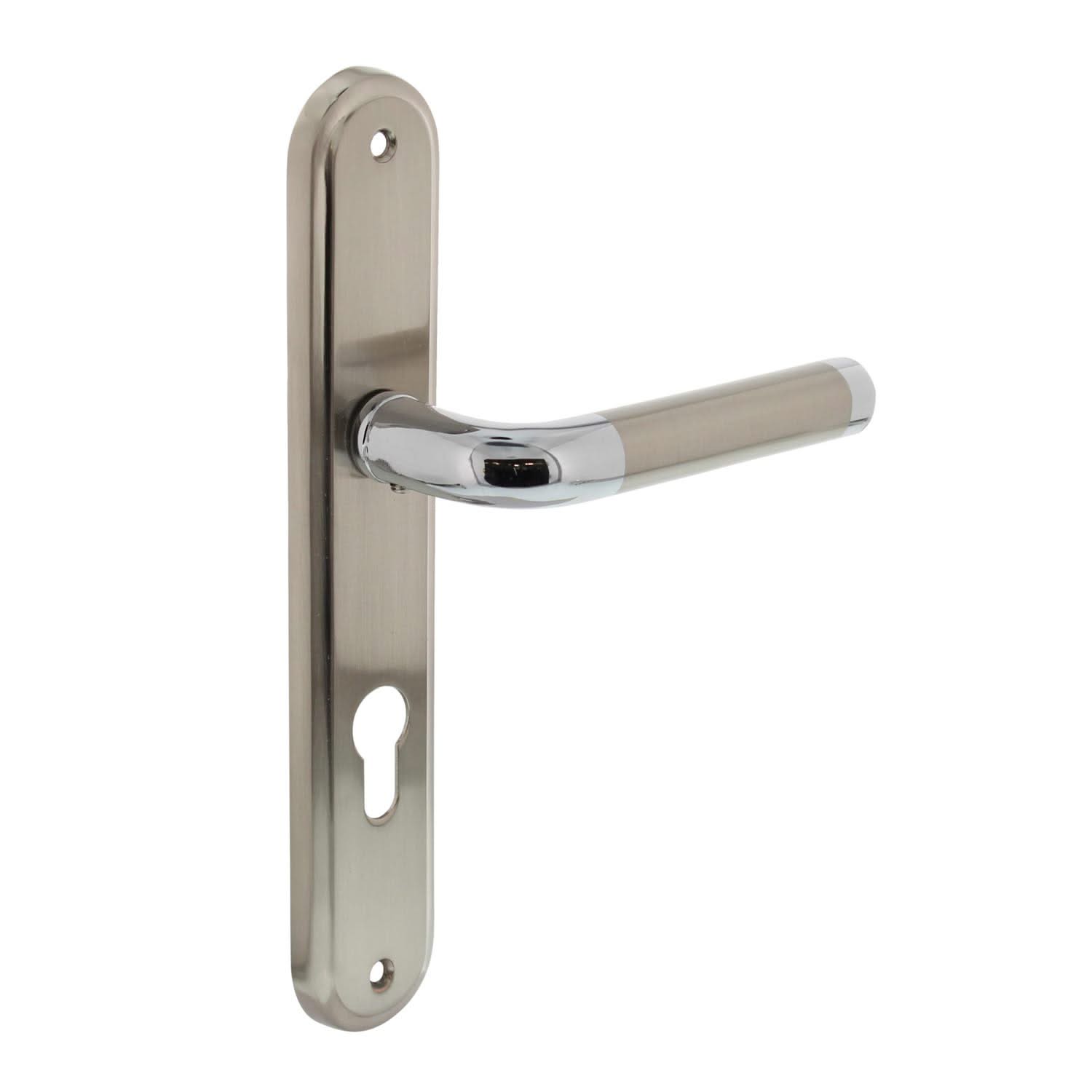 Intersteel Deurkruk Agatha op schild chroom - Deurbeslag-expert