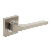 Intersteel Deurkruk Ben op vierkant rozet nikkel mat