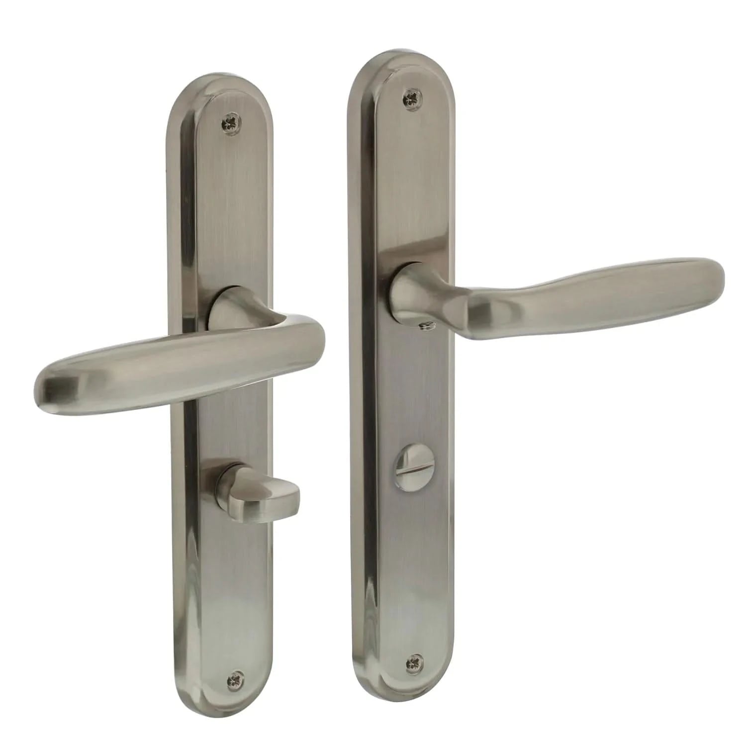 Intersteel Deurkruk Bjorn op schild nikkel mat - Deurbeslag-expert