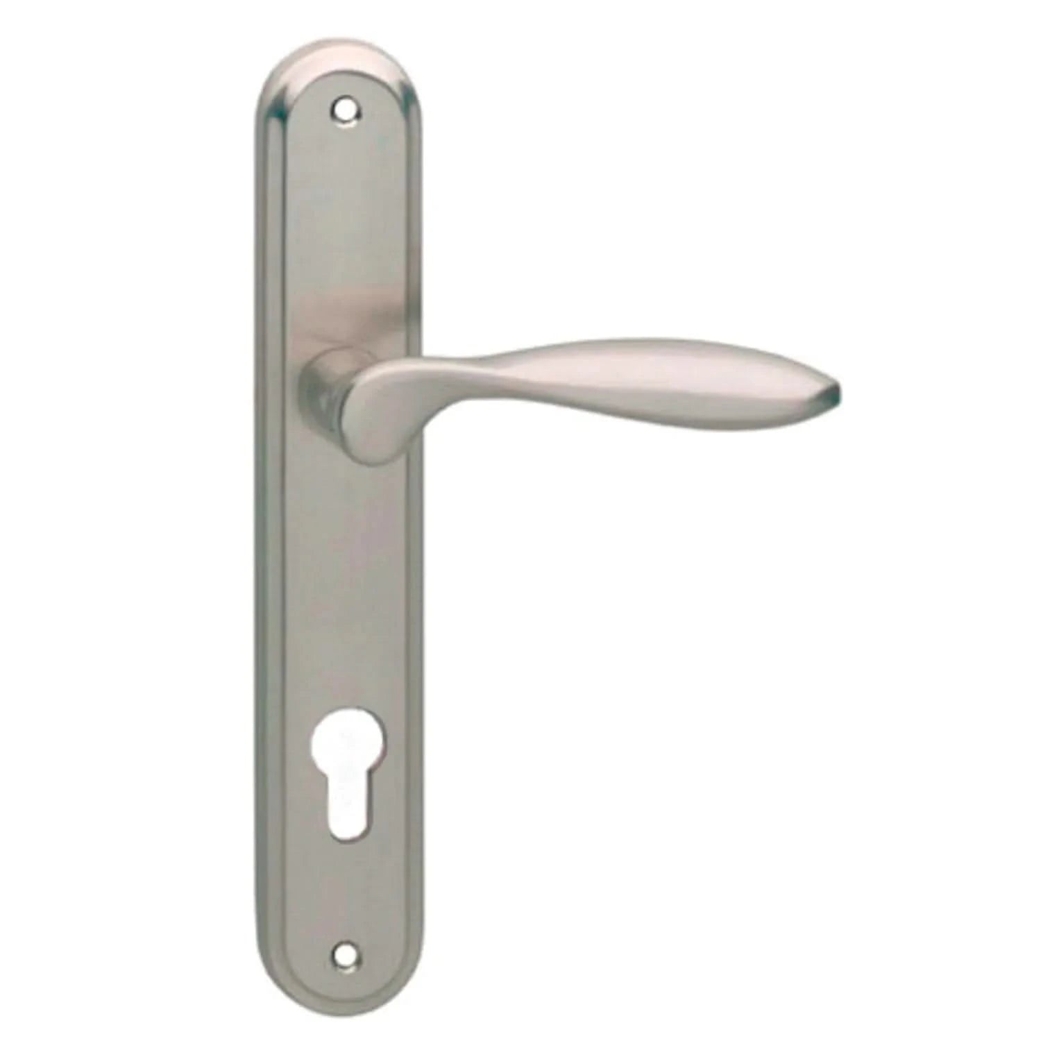 Intersteel Deurkruk George op schild nikkel mat - Deurbeslag-expert