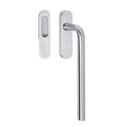 Intersteel Hef schuifdeurbeslag recht blind rvs geborsteld