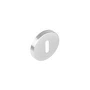 Intersteel | Rozet set met sleutelgat | Rond | RVS Geborsteld