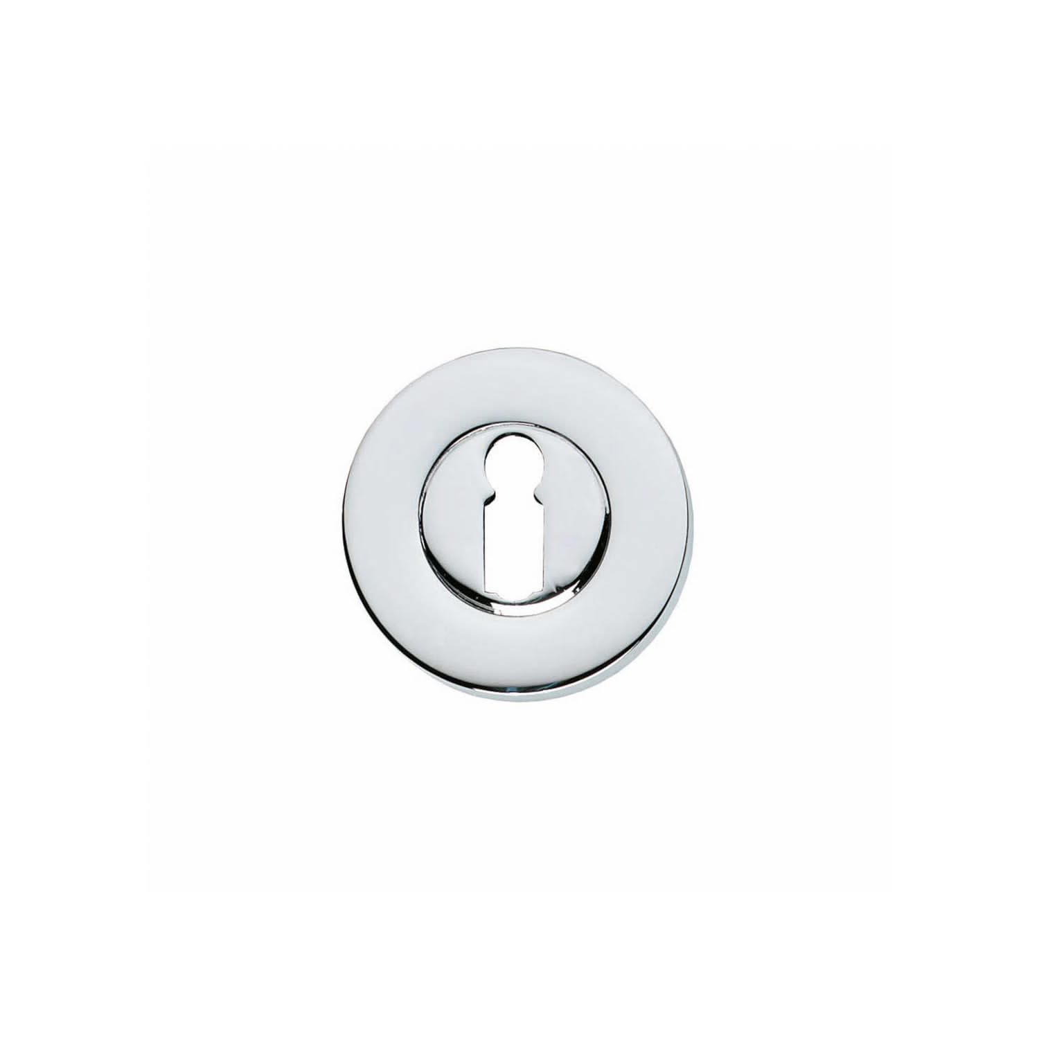 Intersteel | Rozet sleutelgat | 50mm | Rond | Verdekt | Chroom