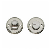 Intersteel | Rozet toilet-/badkamersluiting schroefgat | Nikkel