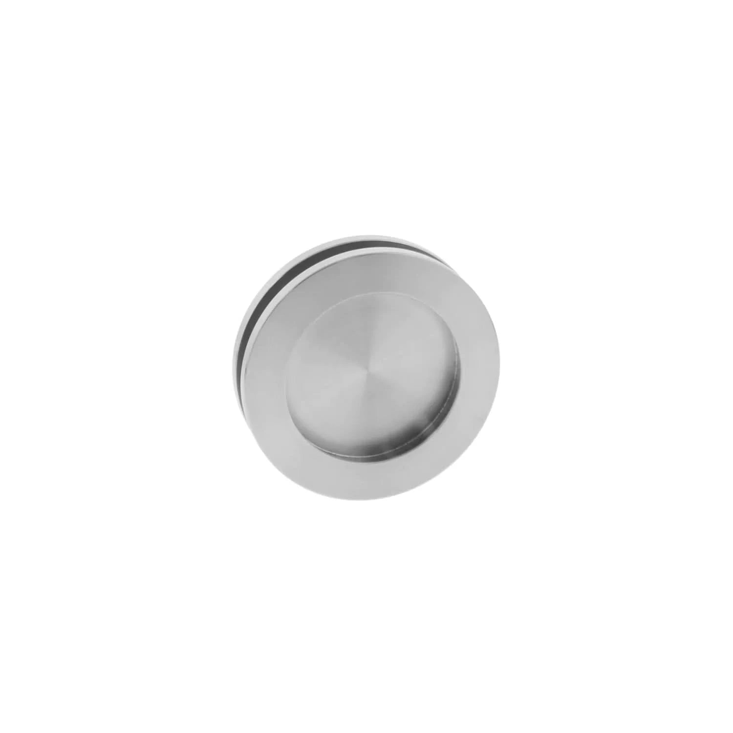 Intersteel | Schuifdeurkom glasdeur | 55mm | RVS Geborsteld