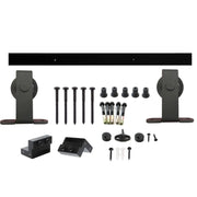 Intersteel | Schuifdeursysteem Basic | Top | Mat Zwart