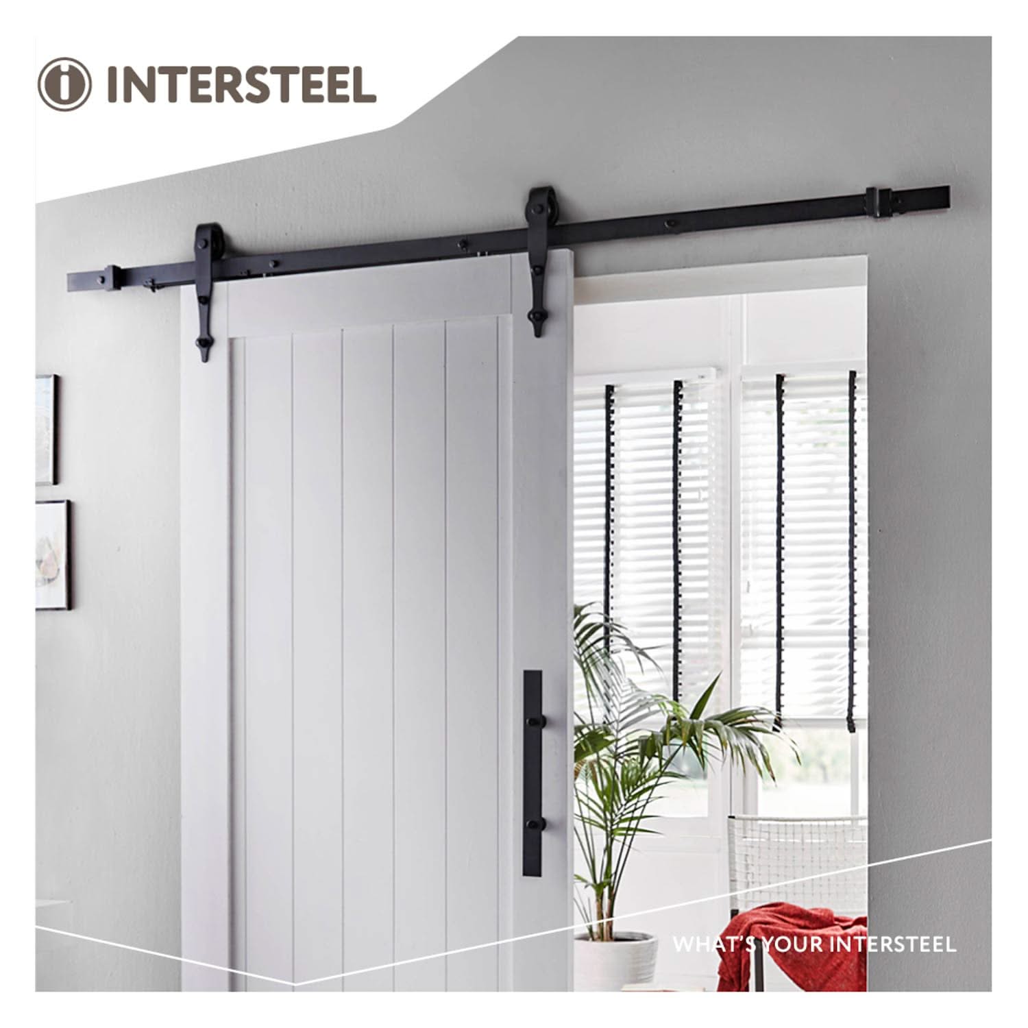 Intersteel Schuifdeursysteem Classic mat zwart 3