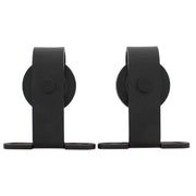 Intersteel | Set van 2 hangrollen Basic | Top | 140mm | Mat Zwart