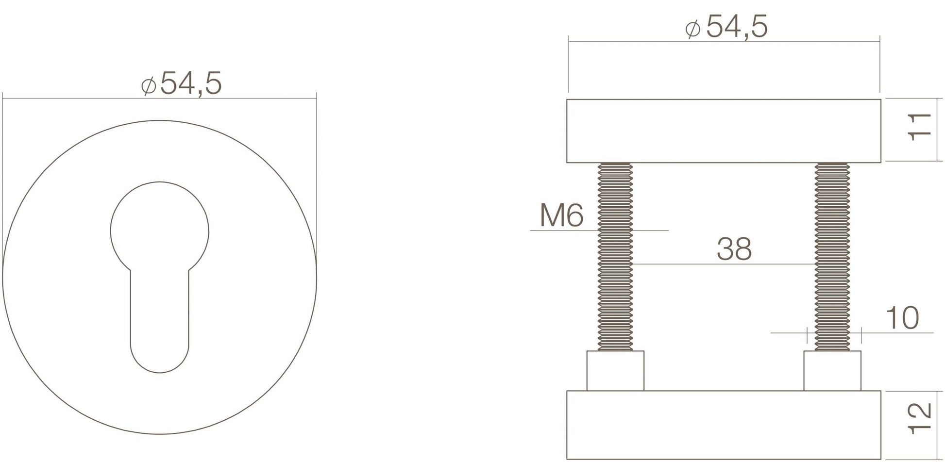 Intersteel Veiligheidsrozet rond SKG3 messing getrommeld 1 scaled