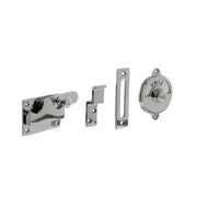 Intersteel WC overslag vlak vrij bezet nikkel