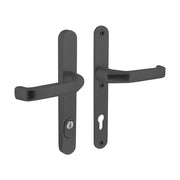 Intersteel | Veiligheidsbeslag | PC92mm | SKG3 | Smal | Zwart