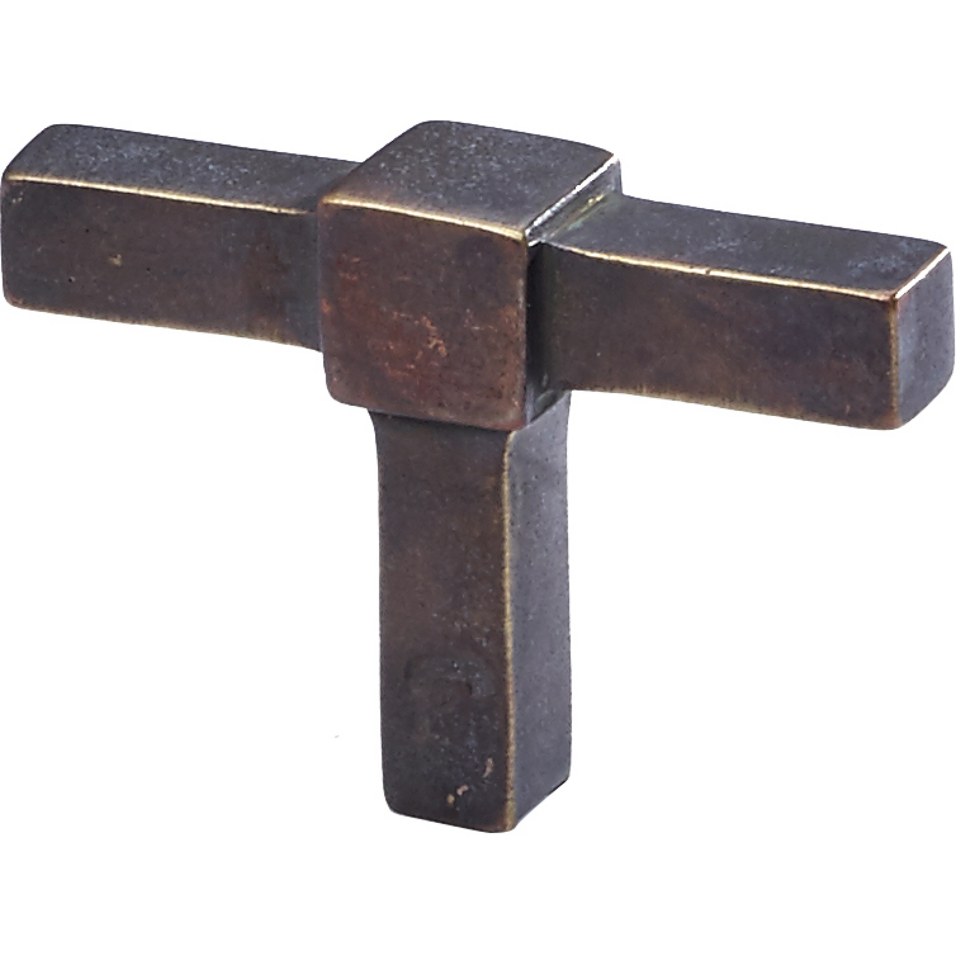 jolie cross | meubelknop | antiek brons