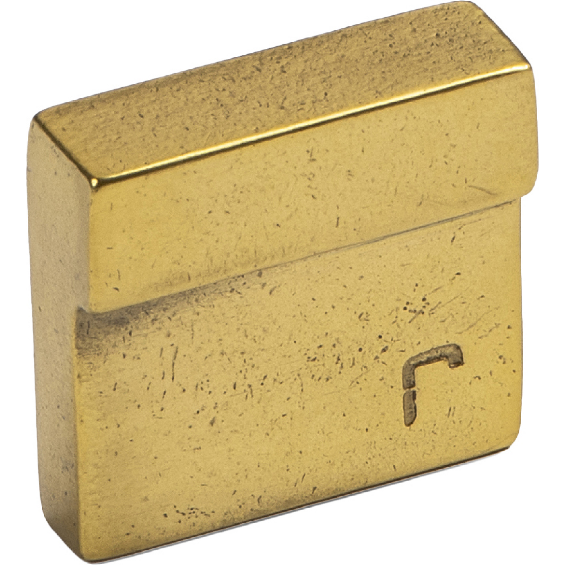 jolie element | meubelgreep 16 mm | antiek goud