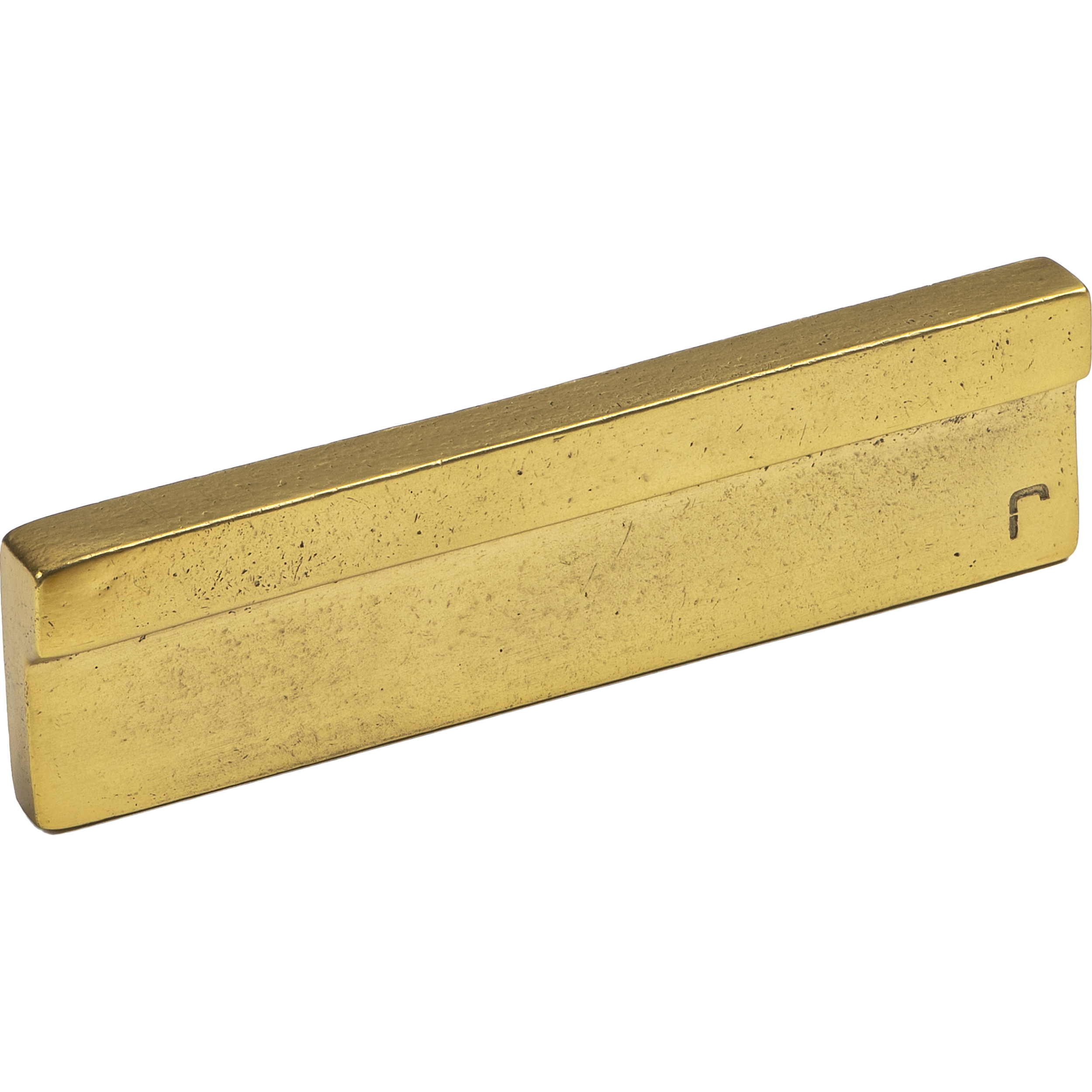 jolie element | meubelgreep 96 mm | antiek goud