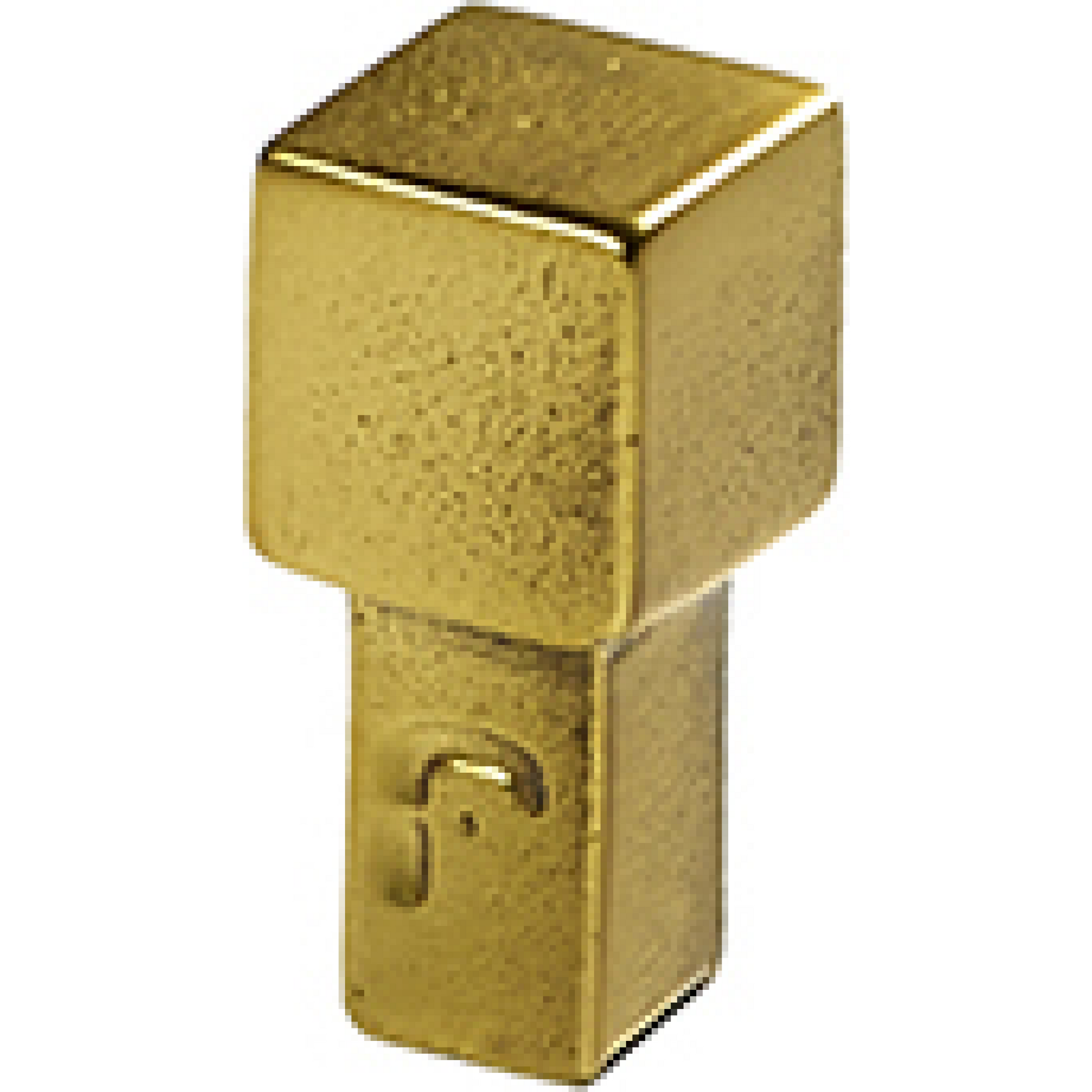 jolie one | meubelknop 12 mm | antiek goud