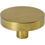jolie lune | voordeurknop vast 120 mm | antiek goud