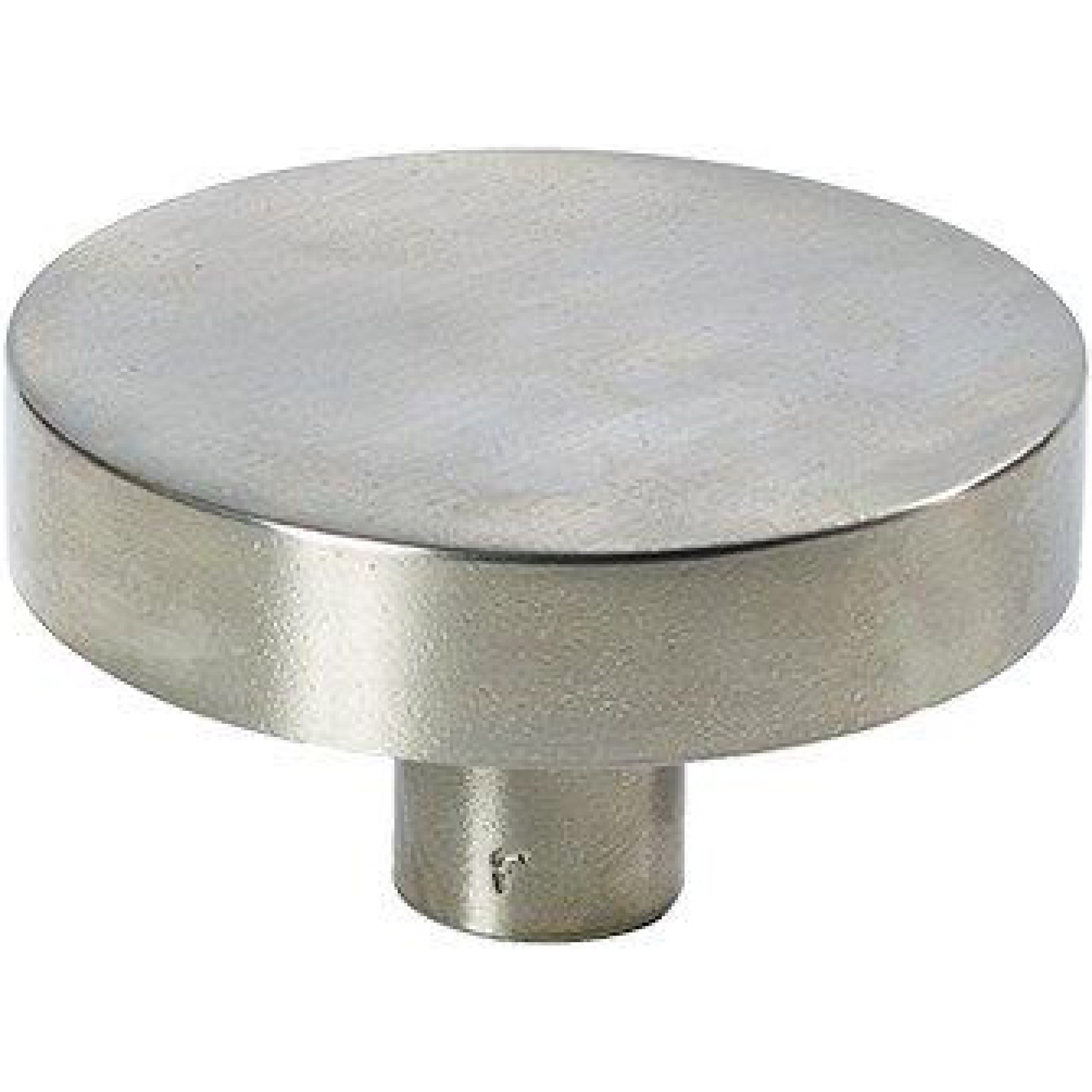 jolie lune | voordeurknop vast 120 mm | oud zilver