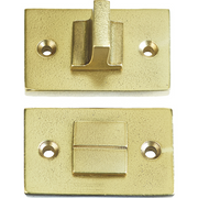 Jolie toiletgarnituur rechthoek 55 x 32 mm antiek goud