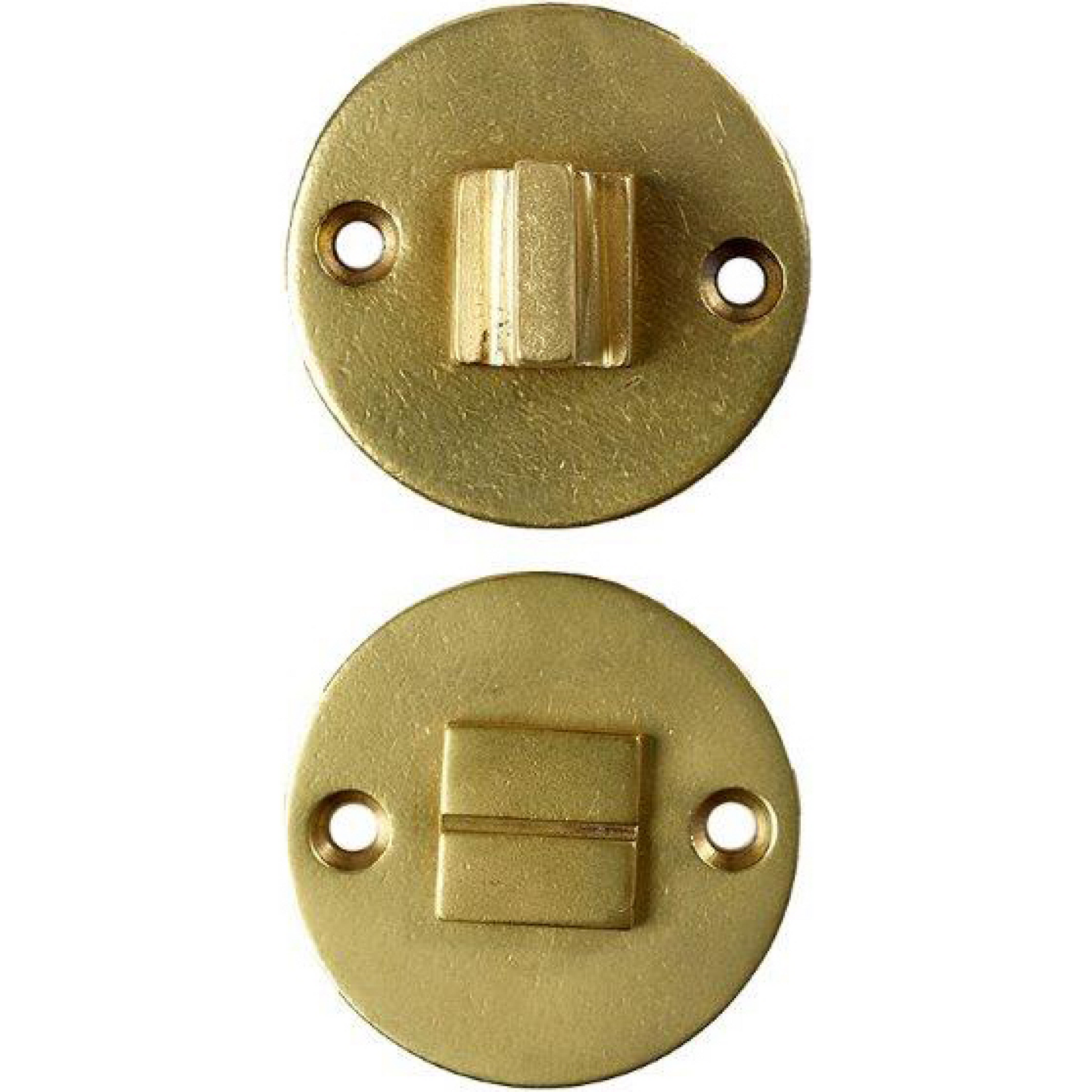 Jolie toiletgarnituur rond 52 mm antiek goud