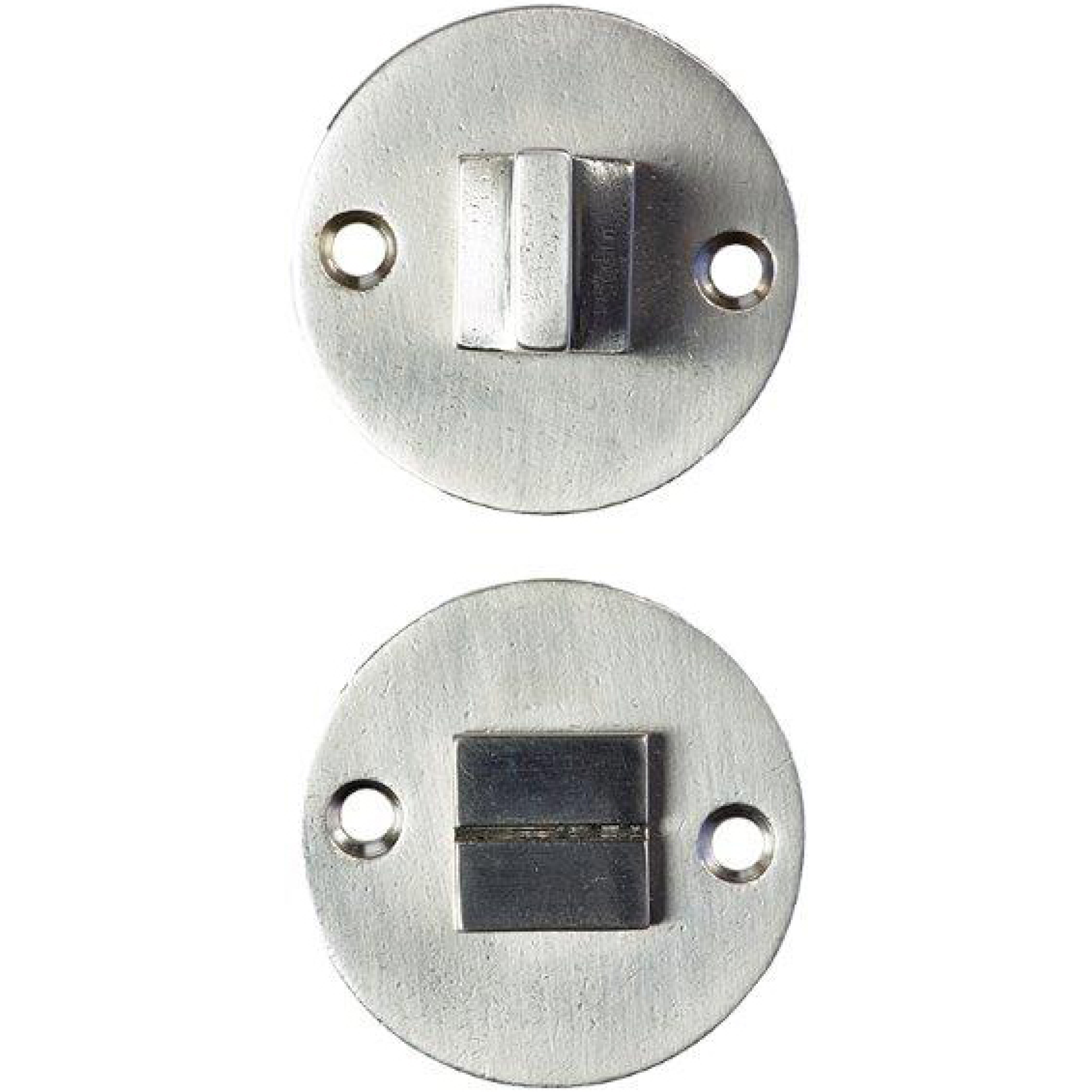 Jolie toiletgarnituur rond 52 mm oud zilver