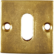 Jolie sleutelrozet vierkant 42 mm antiek goud