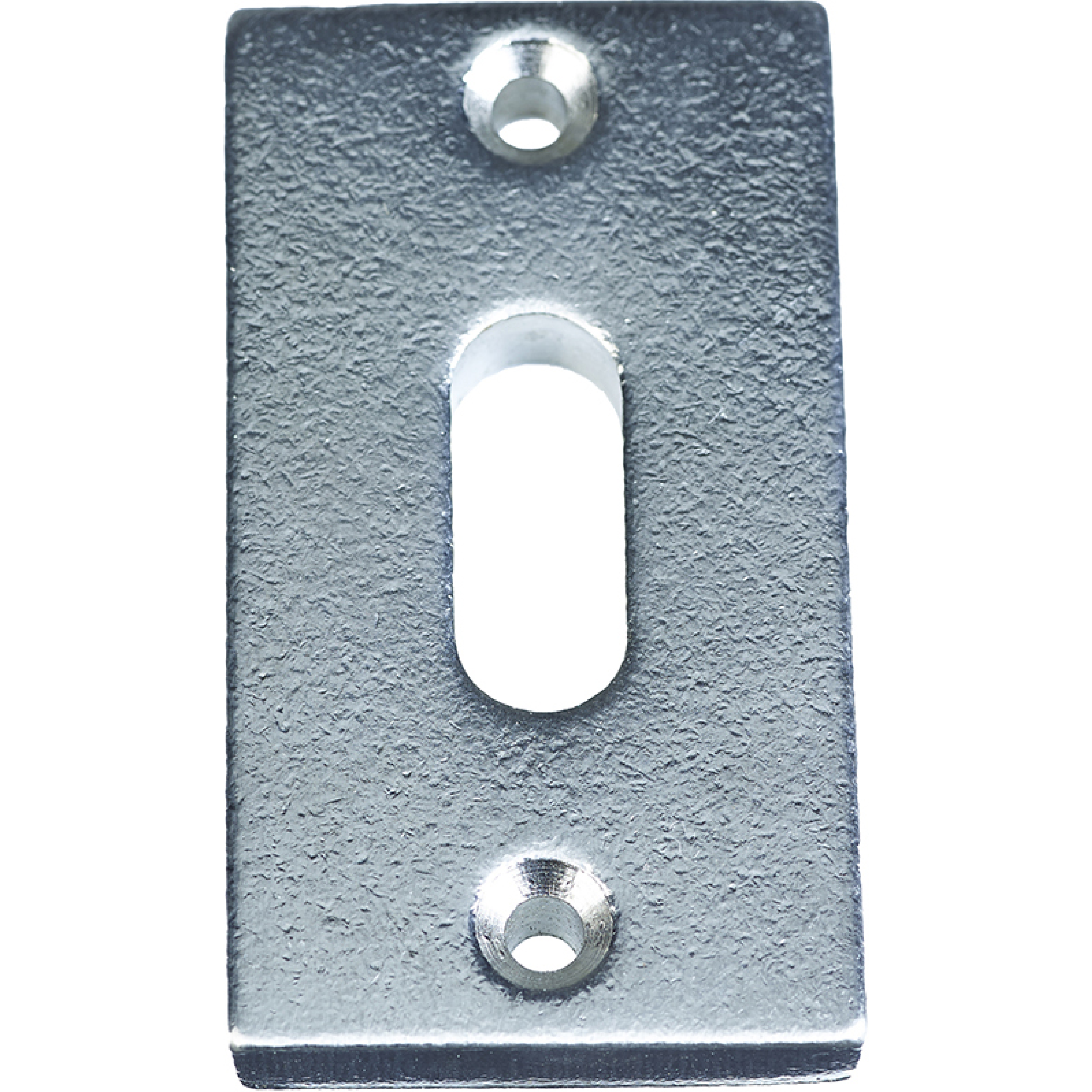 Jolie sleutelrozet rechthoek 57,5 x 32 mm oud zilver