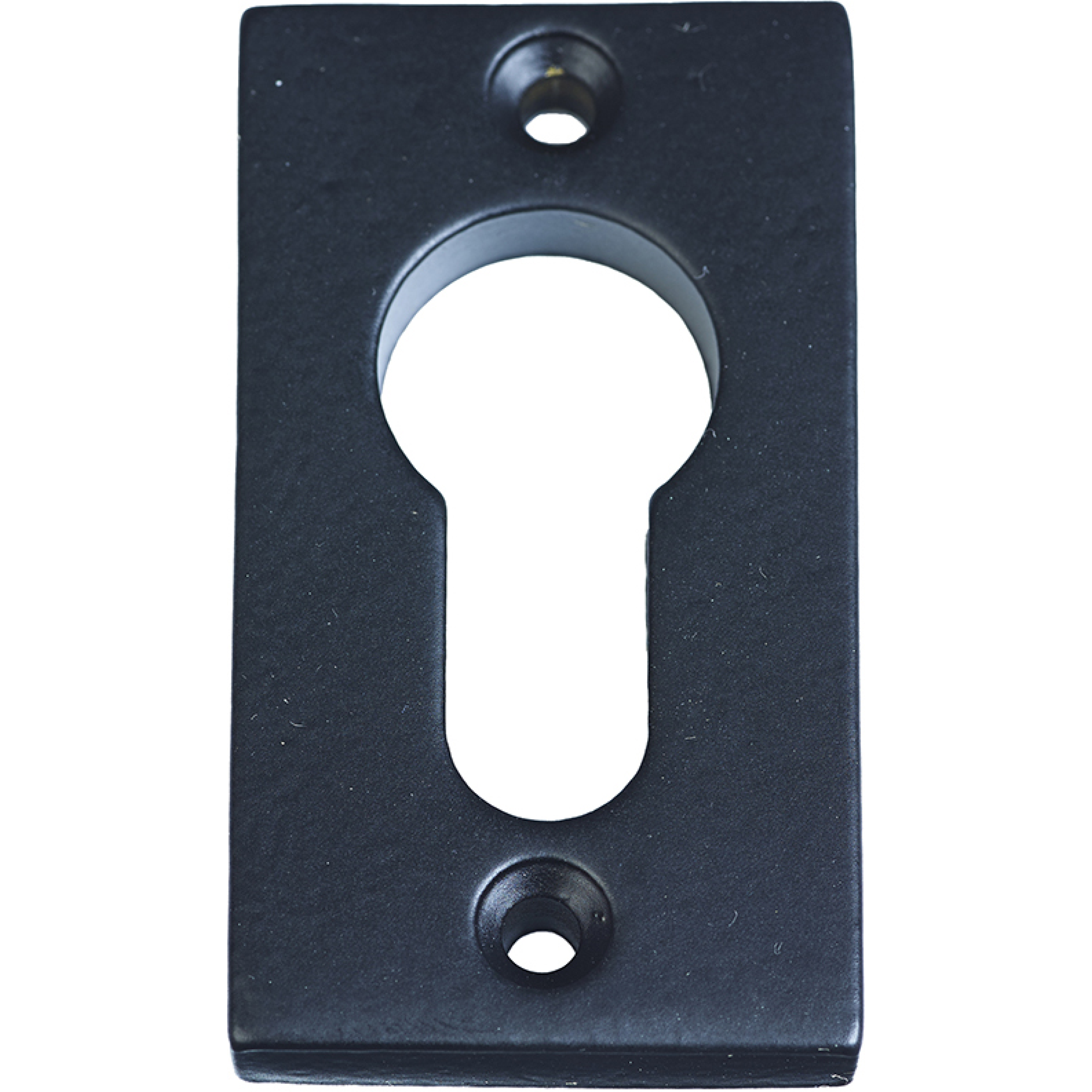 Jolie cilinderrozet rechthoek 57,5 x 32 mm zwart