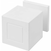 Formani | Voordeurknop JB200V Vast op Rozet | Wit