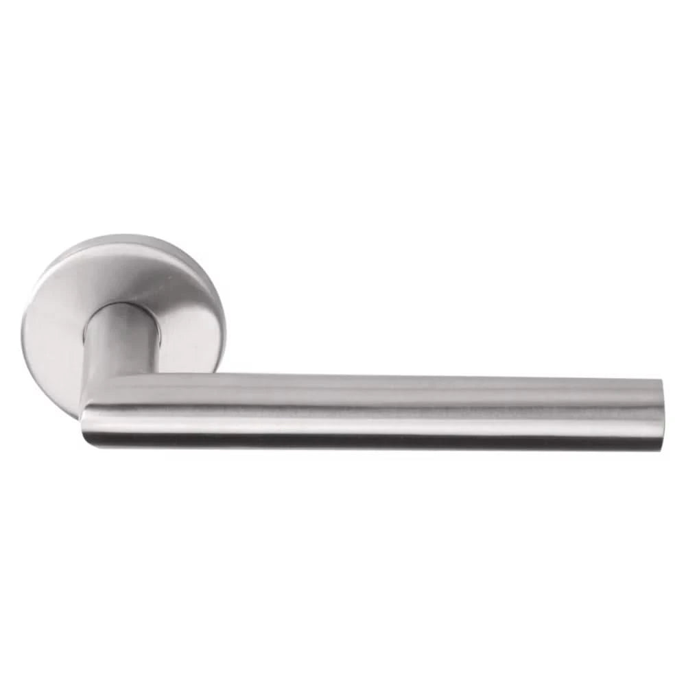 Deurkruk Cornisa | ronde rozet | EN1906 klasse 3 | PVD mat roestvast staal