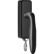 Formani LB18H-DKLOCK-O draaikiepgarnituur afsluitbaar PVD gunmetal rechts/links draaiend