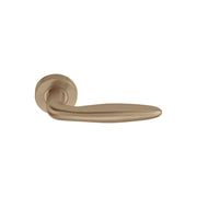 Gatdeel Formani | BASICS | LB18H | ronde rozet | Licht Brons - Deurbeslag-expert