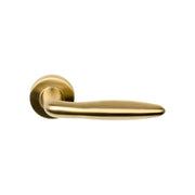 Gatdeel Formani | BASICS | LB18H | ronde rozet | PVD Mat Goud - Deurbeslag-expert