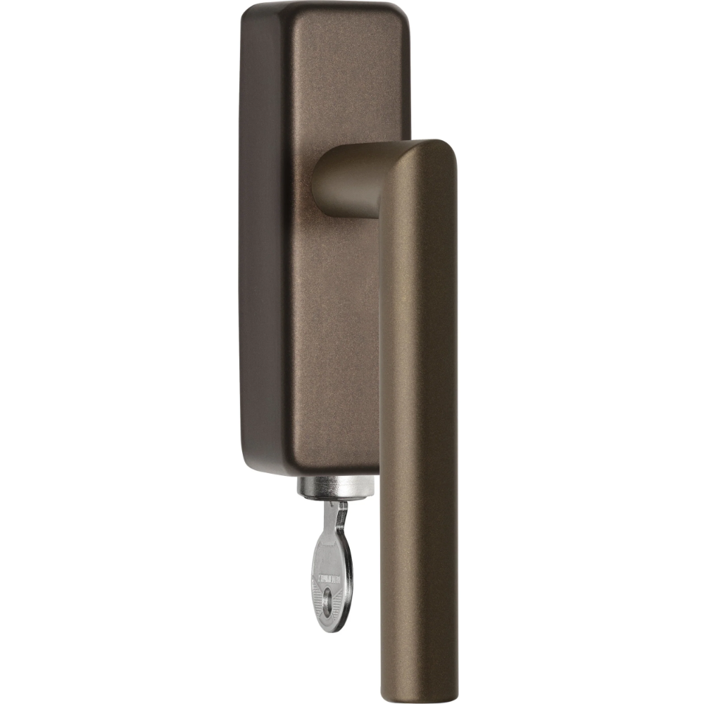 Formani LB2-DKLOCK-O afsluitbaar draaikiepgarnituur brons (detail)