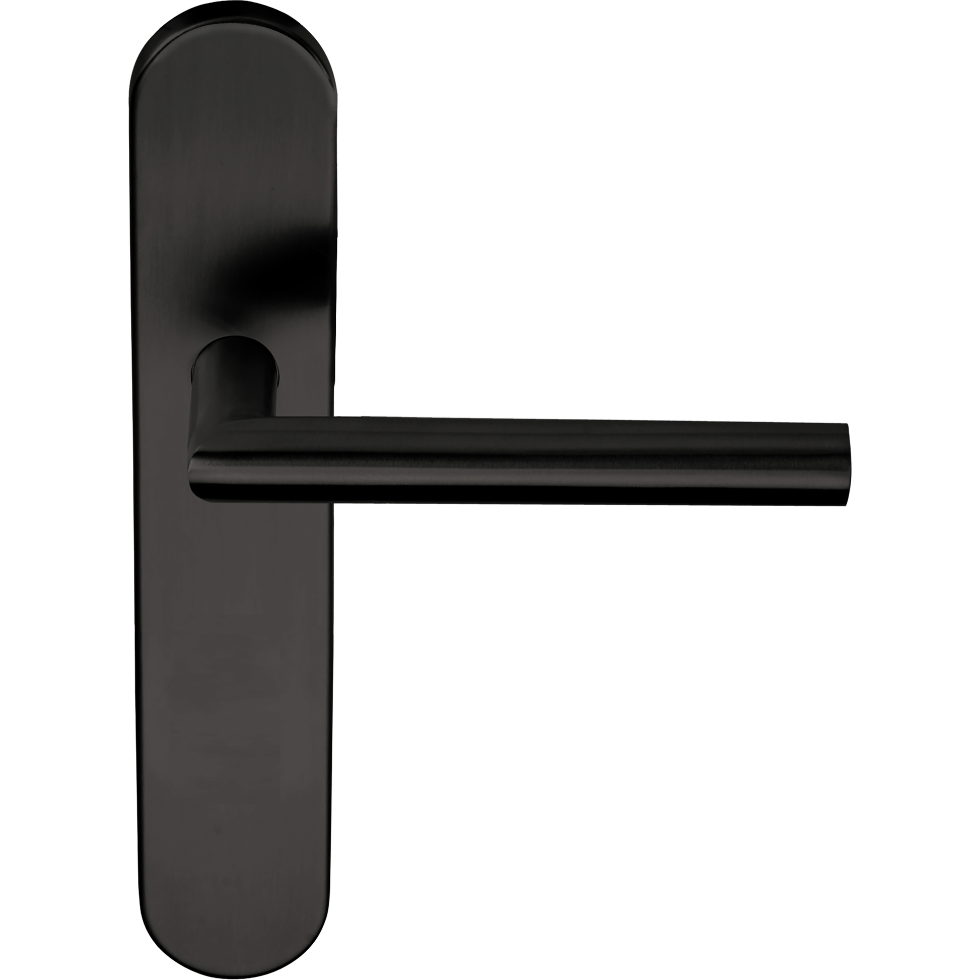 FORMANI | Ovaal Schild | LB2-19P13SFC | PVD gunmetal - Deurbeslag-expert