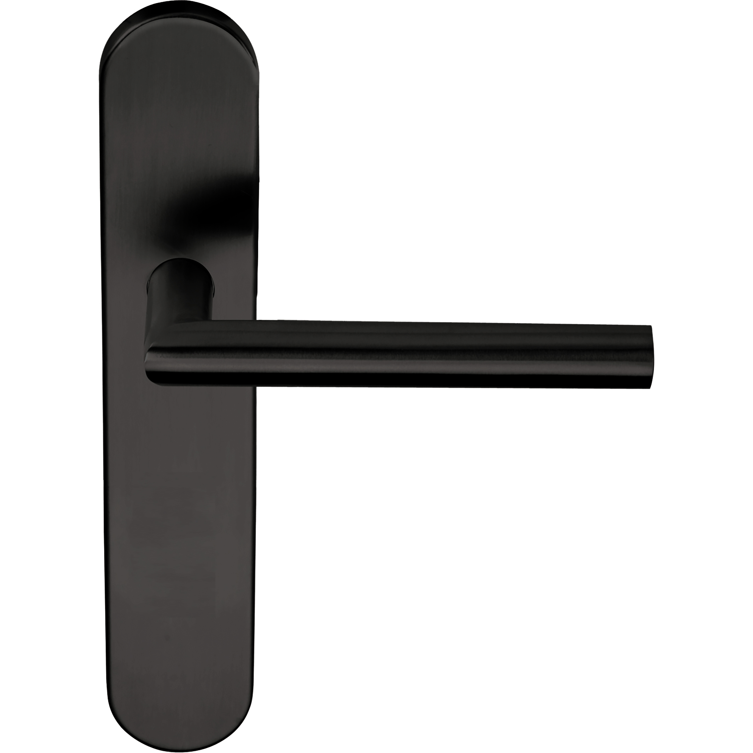 FORMANI | Ovaal Schild | LB2-19P13SFC | PVD gunmetal - Deurbeslag-expert