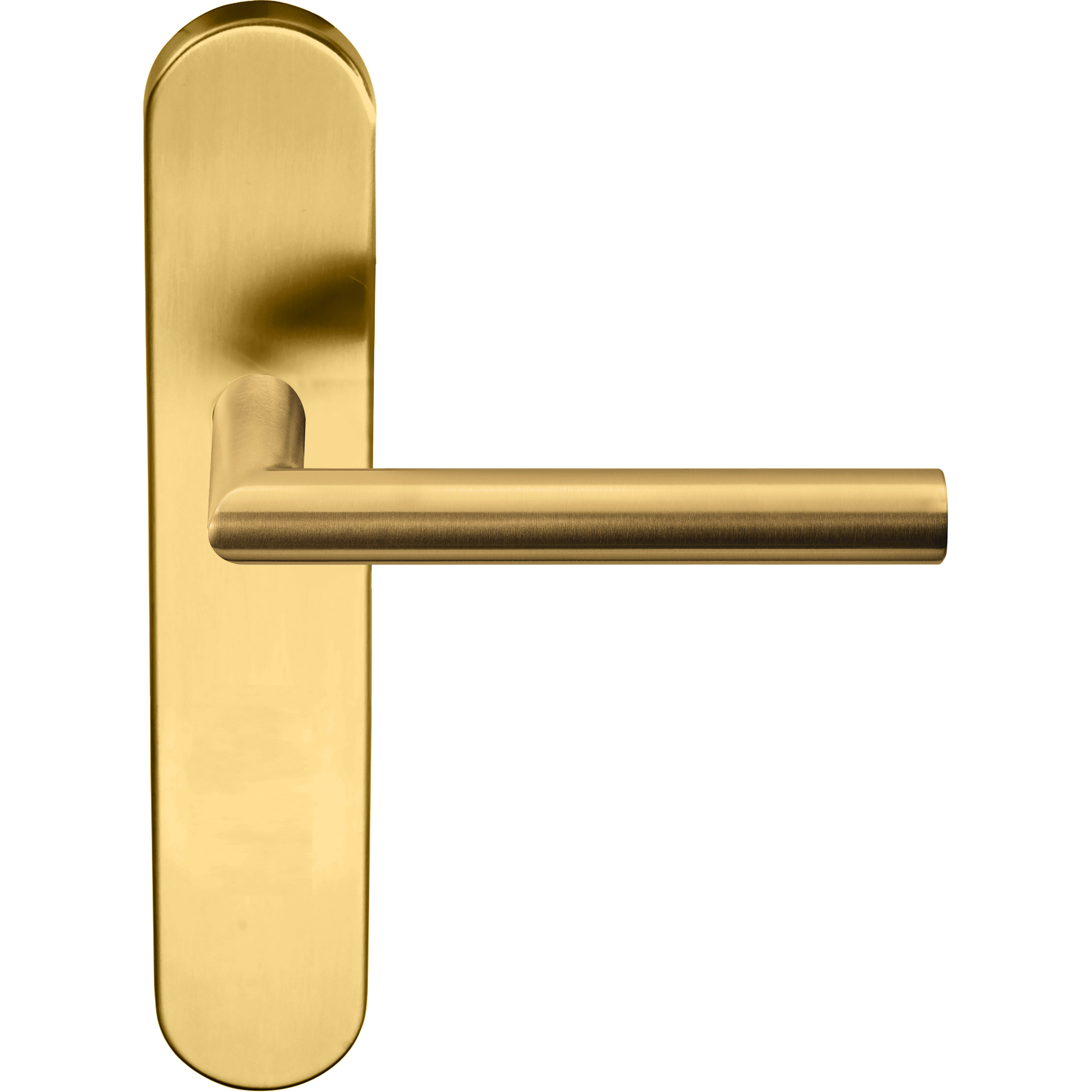 FORMANI | Ovaal Schild | LB2-19P13SFC | PVD Licht Brons - Deurbeslag-expert