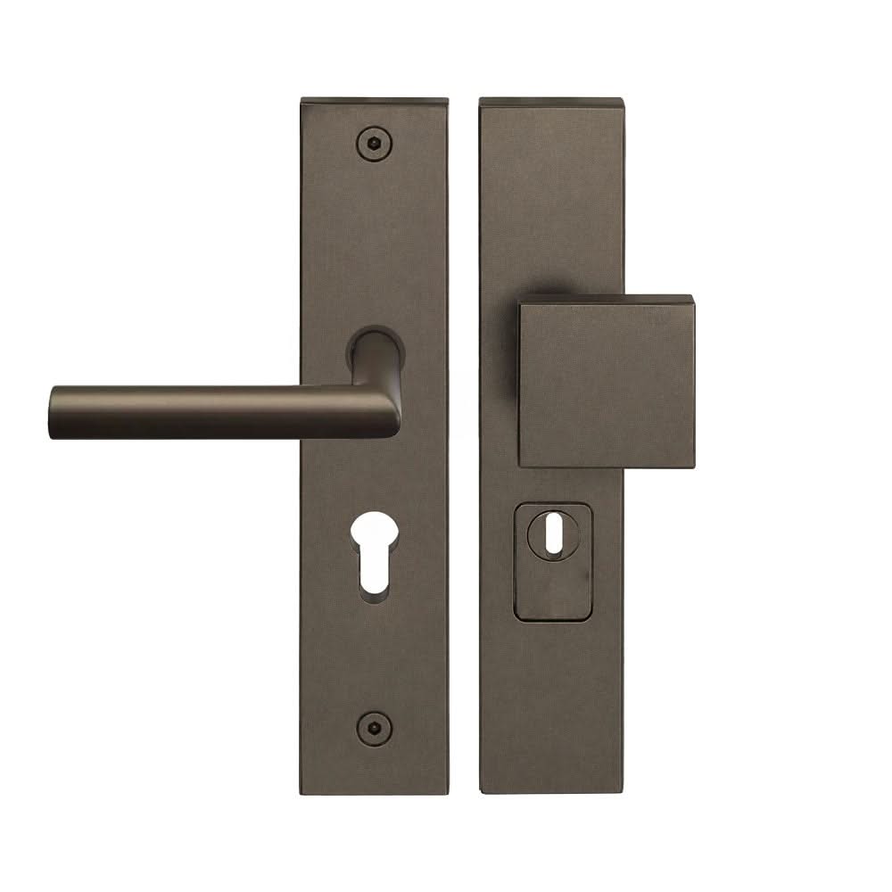 FORMANI Voordeur Veiligheidsbeslag | LB2-19 Knop/kruk | Brons | SKG3