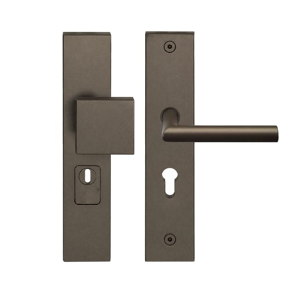 FORMANI Voordeur Veiligheidsbeslag | LB2-19 Knop/kruk | Brons | SKG3