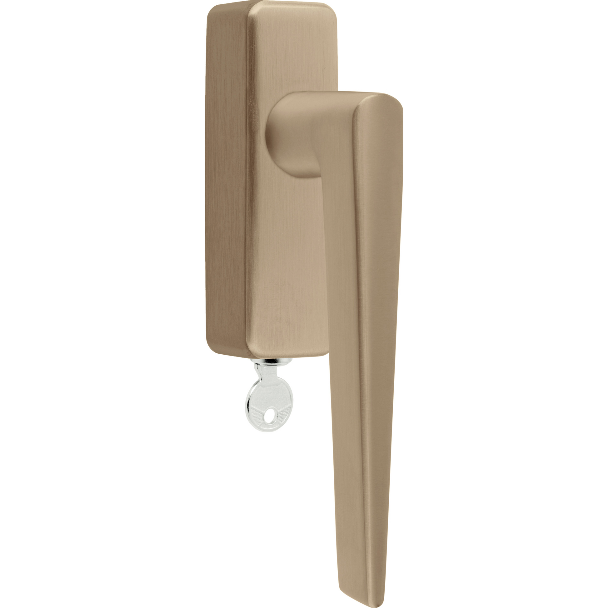 Formani LB21H-DKLOCK-O draaikiepgarnituur afsluitbaar PVD licht brons rechts/links draaiend