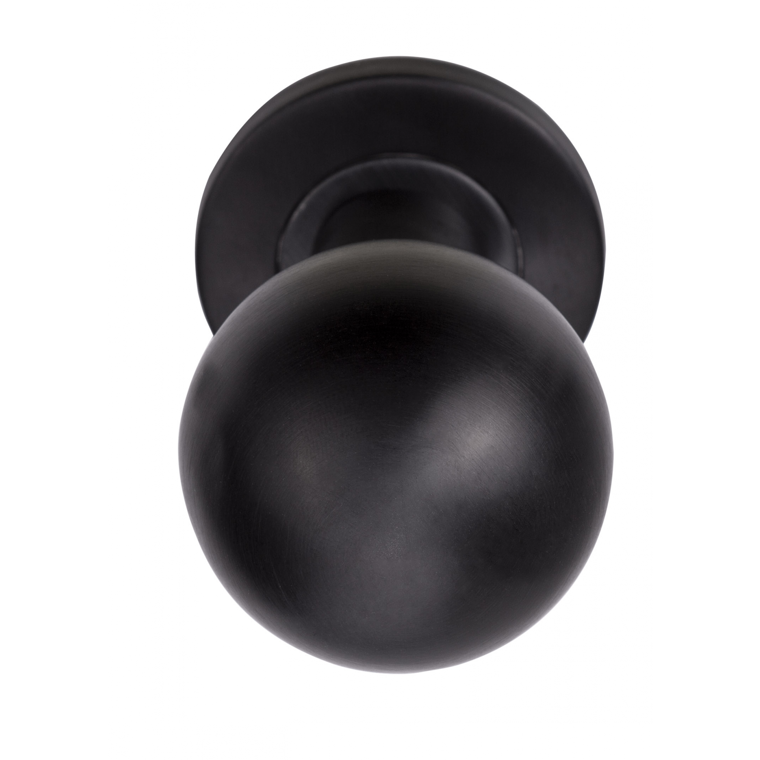 Formani | Voordeurknop LB501 Vast op Rozet | PVD gunmetal