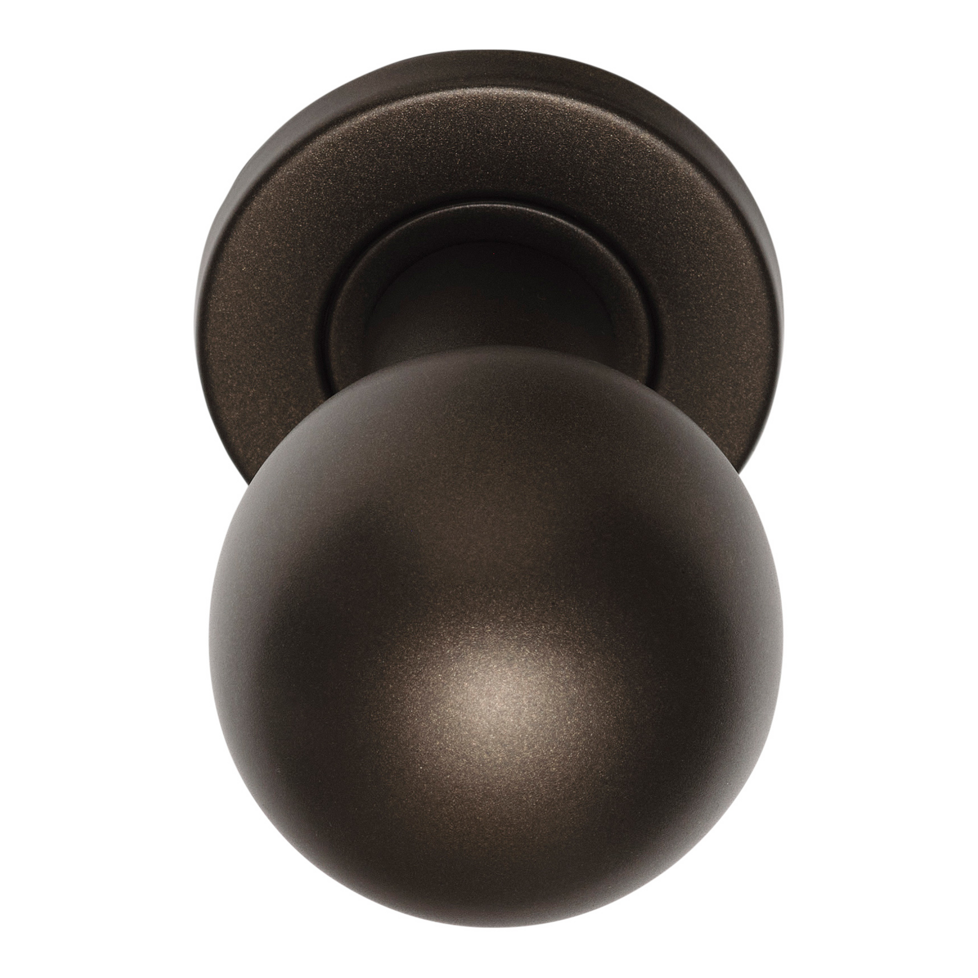 Formani | Voordeurknop LB501 Draaibaar op Rozet | Brons