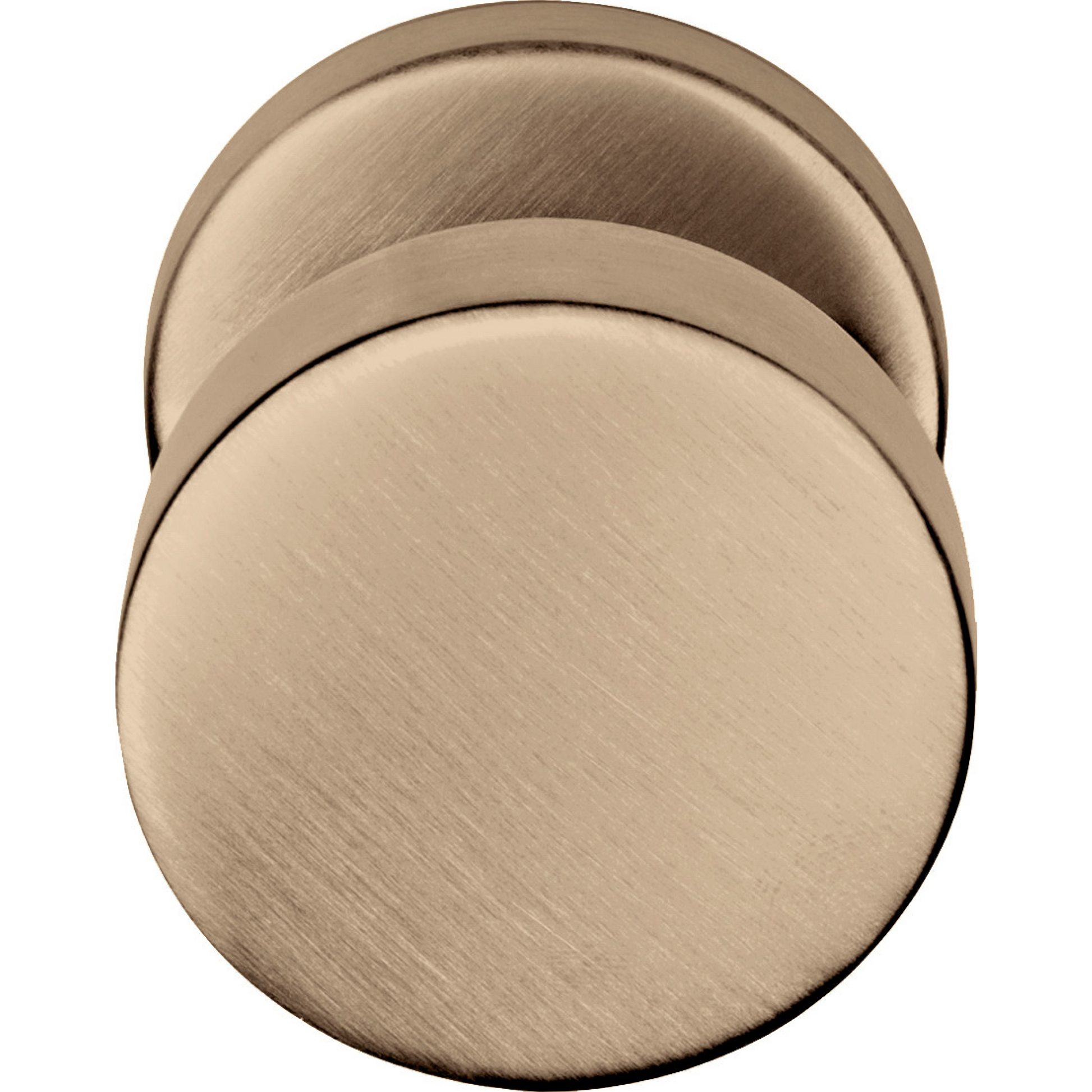 Formani | Voordeurknop LB503V Vast op Rozet | PVD licht brons