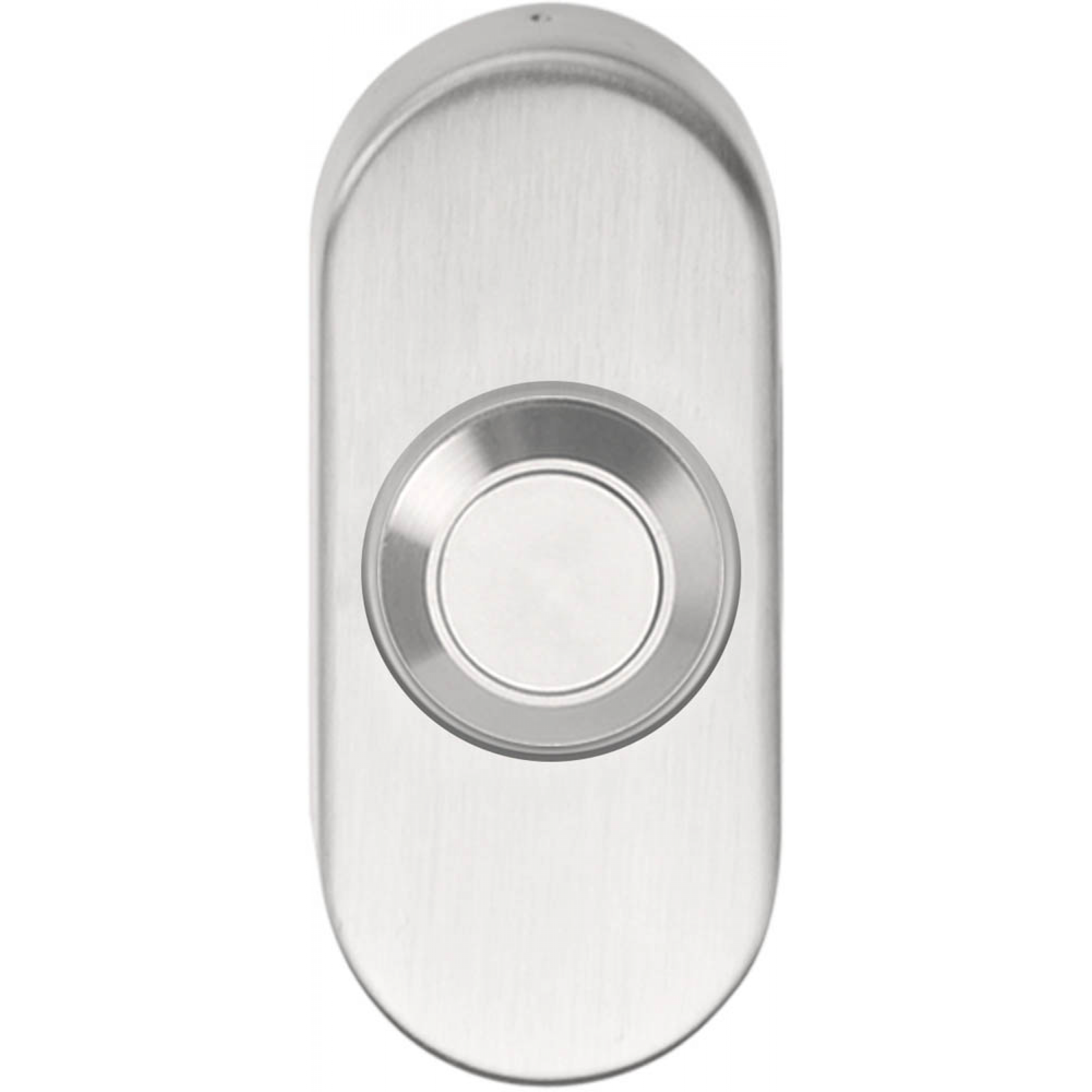 Formani BASICS LB51 deurbel ovaal RVS – vooraanzicht