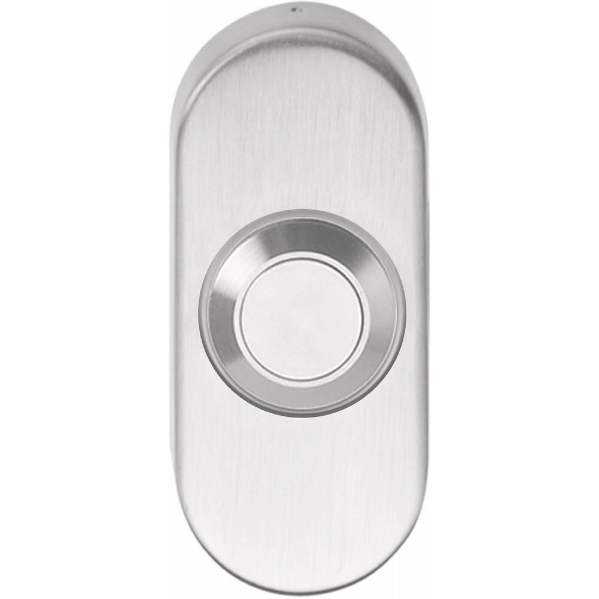Formani BASICS LB51 deurbel ovaal PVD RVS – vooraanzicht