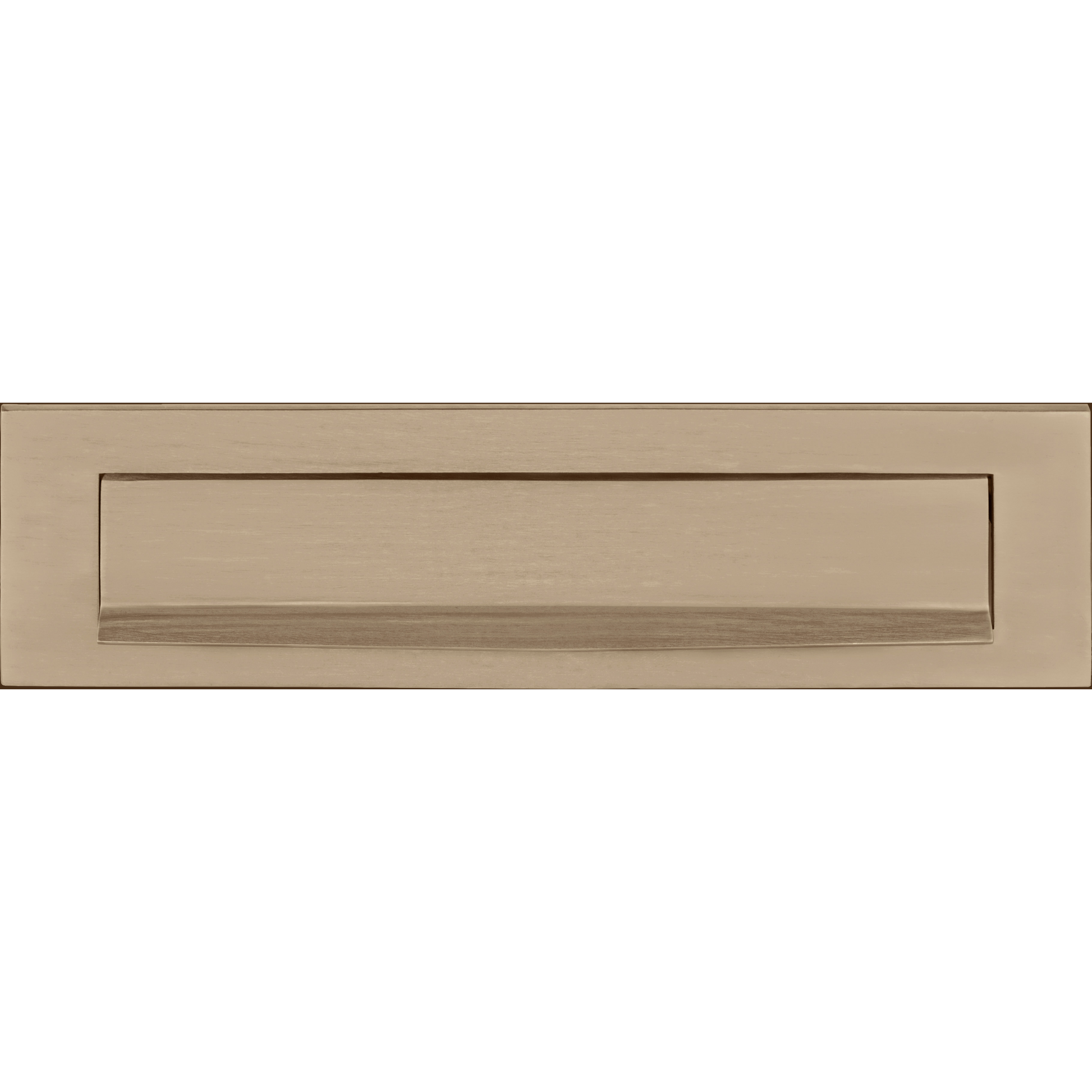 Formani BASICS LB535 briefplaat buiten 330X80 PVD BL